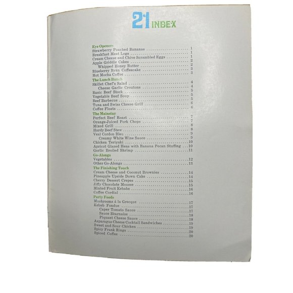 Vtg 1960s/1960s Farberware Better Food Through Cooking Cook Book Recipes - Picture 11 of 12